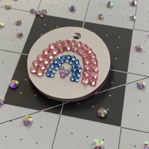 How to Make Acrylic Blanks with Vinyl and Rhinestones | DIY Alex Mystery Box Jan 21