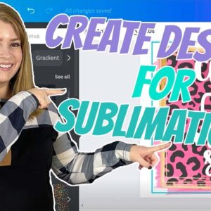 How to Create Sublimation Designs in Canva | Sublimation for Beginners | Canva Sublimation Tutorial