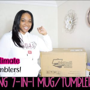 Unboxing & Testing Heat Press Nation's 7-in-1 Mug & Tumbler Press | Sublimation | Step-by-Step Setup