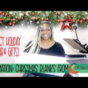 Christmas Sublimation Haul | Sublimating Stockings | Gift Bags or Sacks  | Laptop Case