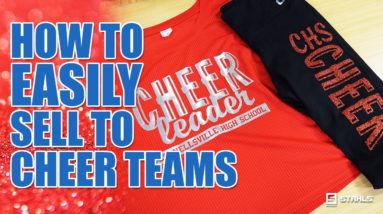 How to Sell to the Cheer Market | Easy Custom Apparel Ideas for Cheer Teams