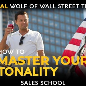 How To Master Your Tonality | Free Sales Training Program | Sales School with Jordan Belfort