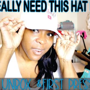 FINALLY UNBOXING MY NEW WALA AUTO OPEN CAP HAT HEAT PRESS FOR SUBLIMATION AND HTV | TEST & REVIEW