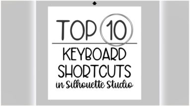 10 Shortcuts for Silhouette Studio That You Should Know