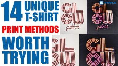 14 Different T-Shirt Print Methods with HTV for Unique Styles & Finishes