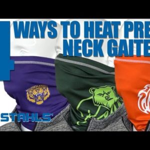 4 Ways to Heat Press a Neck Gaiter | Pennant Neck Gaiters