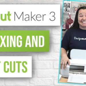 ✂️Introduction to the Cricut Maker 3: Unboxing and First Cuts