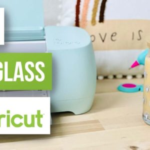 🍺 Beer Can Glass With Cricut | How to Apply Vinyl Decals on Glass