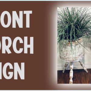 🔆 DIY Front Porch Decor Sign with Cricut | Halloween Vinyl Crafts