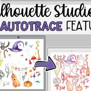 ❤️ How to Use the New AutoTrace Feature in Silhouette Studio