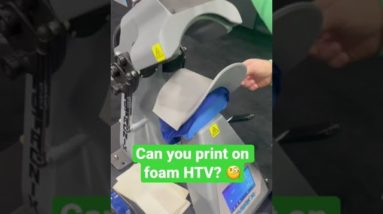 Get full-color designs with Printable Soft Foam HTV 🤩 Linked in the comments! #stahls #htvvinyl