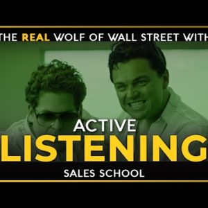 Active Listening | Free Sales Training Program | Sales School