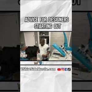 Advice For Designers Starting Out | TShirtSideHustle #Shorts