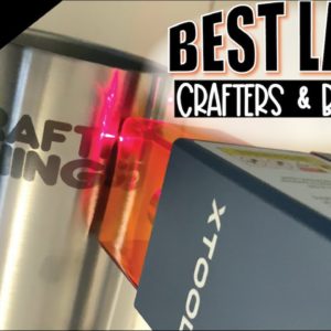 THE BEST LASER FOR CRAFTERS & BEGINNERS | xTool D1 10W Diode Laser | Makeblock *WARNING LASER DEMO*