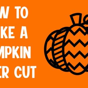 How To Make a Pumpkin Paper Cut with Cute Patterns Inside in Adobe Illustrator