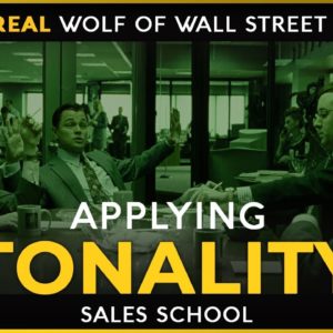 Applying Tonality | Free Sales Training Program | Sales School