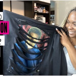 Peek-a-Boo Sublimation Hoodie and T-Shirt  | How to Sublimate Peek a Boo Tik Tok Trend