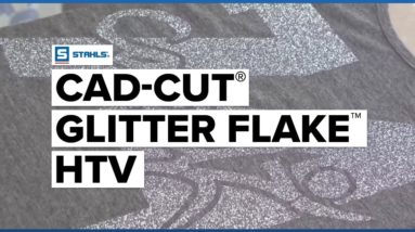 Buying Guide: CAD-CUT® Glitter Flake™ Heat Transfer Vinyl