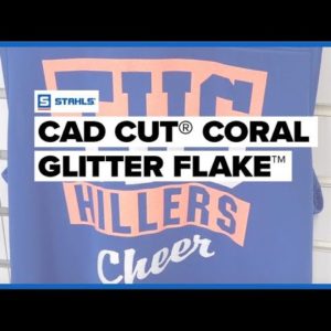 CAD CUT® Coral Glitter Flake Promotion