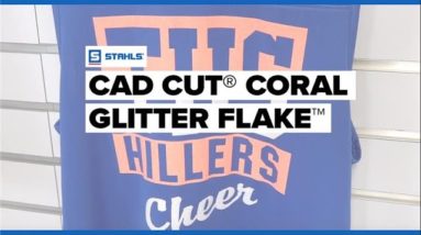 CAD CUT® Coral Glitter Flake Promotion