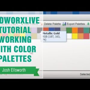 CadWorx Tutorial Working with Color Palettes