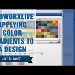 CadWorxLive Applying Color Gradients to a Design