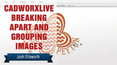 CadWorxLive Breaking Apart and Grouping Images