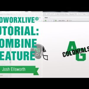 CadworxLIVE® Tutorial: Combine Feature