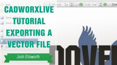 CadWorxLive Tutorial Exporting a Vector File