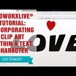 CadworxLIVE® Tutorial: Incorporating Clip Art Within a Text Character