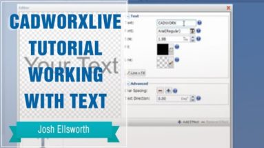 CadWorxLive Tutorial Working with Text