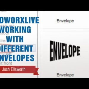 CadWorXLive Working with Different Envelopes