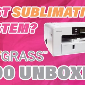 Is Sawgrass Sublimation Machine The Best Sublimation System Out Of The Box? (Sawgrass1000 Unboxing)