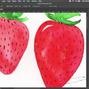 Cleaning Scanned Digital Paintings and Illustrations in Photoshop