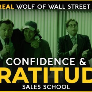 Confidence & Gratitude | Free Sales Training Program | Sales School