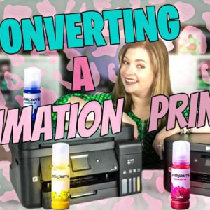 How to Convert an Epson Ecotank Printer For Sublimation | Epson Sublimation Printer for Beginners