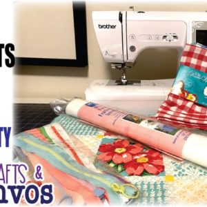 CRAFTS & CONVOS | Sewing Quilted Placemats Into Handbags | Brother SE600