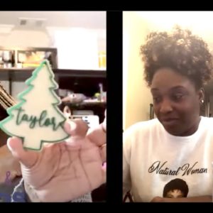 Crafts & Convos w/@TheBestUni!: Holiday Crafting, Ornaments, DTF on Tumbler