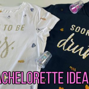 Cricut DIY Bachelorette Party Shirts | DIY Bach Party Ideas