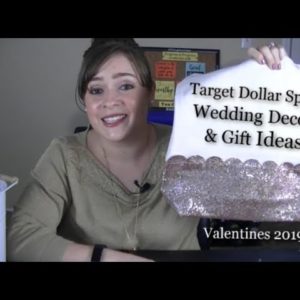 Wedding Decoration and Gift Ideas from Target Dollar Spot Valentines 2019