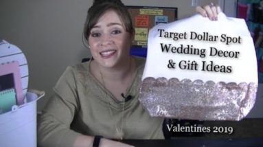 Wedding Decoration and Gift Ideas from Target Dollar Spot Valentines 2019