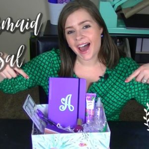 DIY Bridesmaid Proposal Box Ideas | Cricut Bride