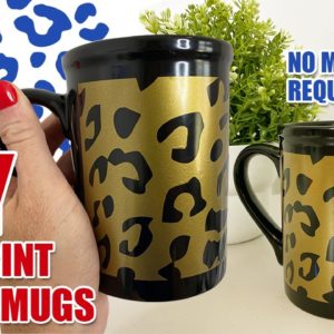 DIY Full Print Mugs Without a Mug Press | How to Easily Customize Mugs