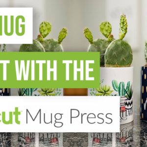 ☕ DIY Mug Plant With The Cricut Mug Press