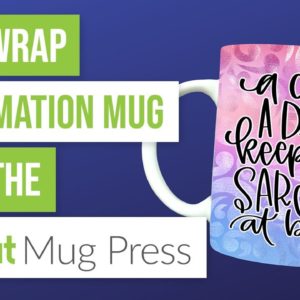 ☕ Full Wrap Sublimation Mug with the Cricut Mug Press