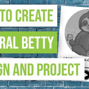 ✨ How to Create a Spiral Betty Design and Project