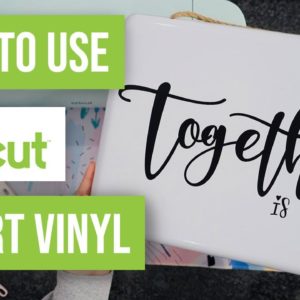 ✨ How To Use Cricut Smart Vinyl