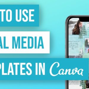 ✨ How to Use Social Media Templates in Canva