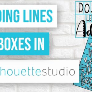 ✨ Introduction to Weeding Lines and Boxes in Silhouette Studio