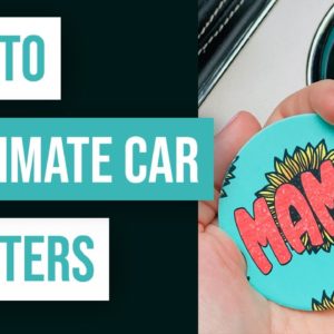 ❤️ How To Sublimate Car Coaster